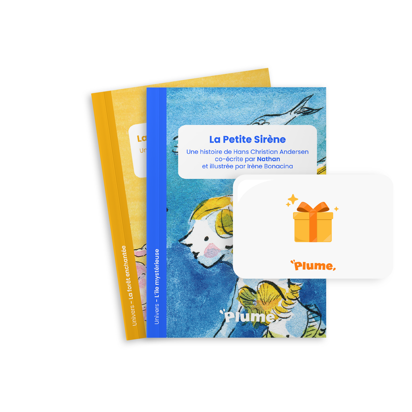 Carte cadeau – Deux histoires et leurs impressions